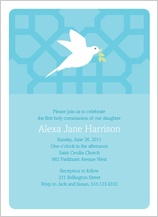 First Communion Invitation - flight