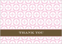 Baby Thank You Card - butterfly baby Baby Thank You Card - butterfly baby