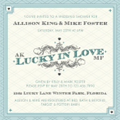 Wedding Shower Invitation