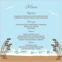 Menu - east coast wedding Menu - east coast wedding