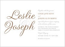 Wedding Invitation - simplicity