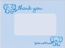 Baby Thank You Card - baby jumbo Baby Thank You Card - baby jumbo