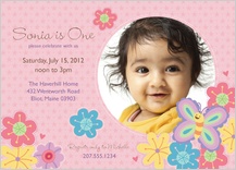 Birthday Party Invitation with photo - bugs Birthday Party Invitation with photo - bugs
