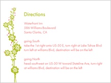 Direction - modern floral Direction - modern floral