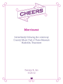 Reception Card