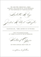 Wedding Invitation - lux