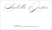 Place Card - lux