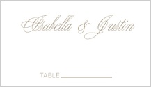 Place Card - sweet love