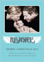 Christmas Cards - rejoice wings