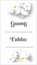 Place Card - mr. & mrs