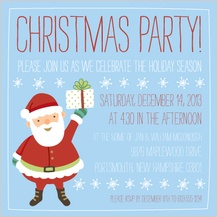 Holiday Party Invitations - jolly christmas Holiday Party Invitations - jolly christmas