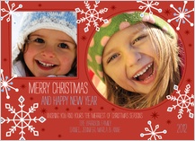 Christmas Cards - jolly snowflakes Christmas Cards - jolly snowflakes