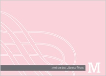 Thank You - monogram flourish