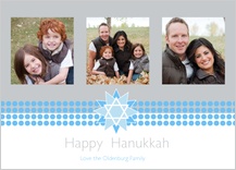 Hanukkah Cards - hanukkah star of david