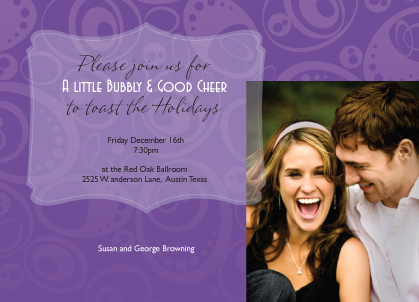 Holiday Party Invitations - Every Happiness