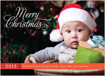 Christmas Cards - merry christmas script