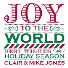 Holiday Cards - joy to the world Holiday Cards - joy to the world