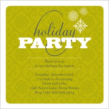 Holiday Party Invitations - patterned holiday Holiday Party Invitations - patterned holiday