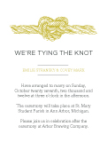 Wedding Invitation