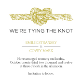 Save the Date Card