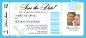 Save the Date Card with photo